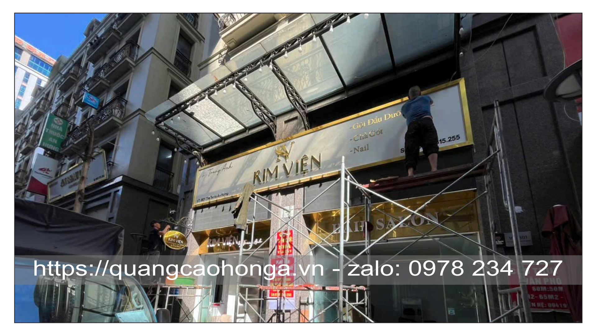 Khung kết cấu chịu lực ngoài trời