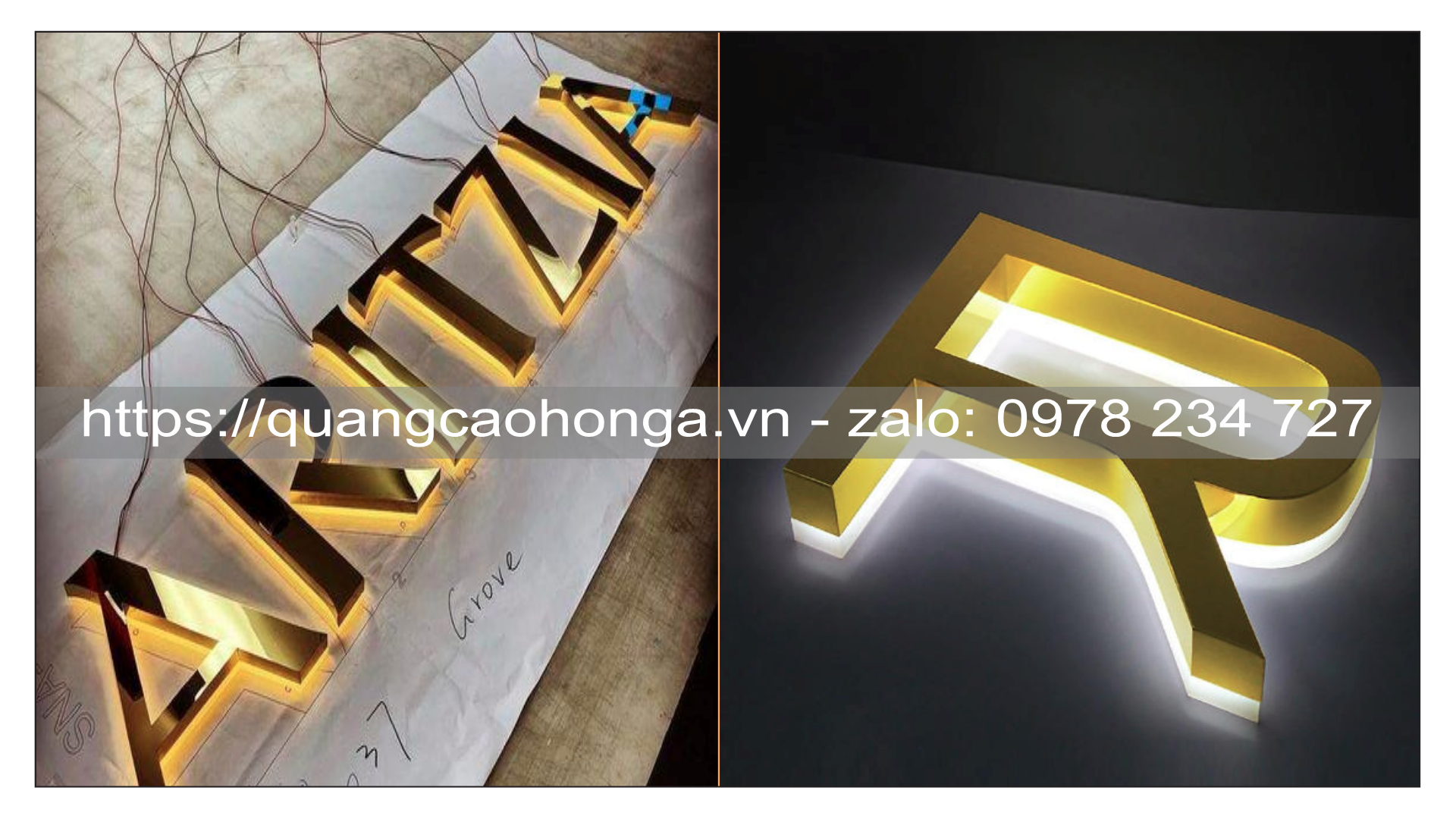 Logo inox nổi - Ảnh 2