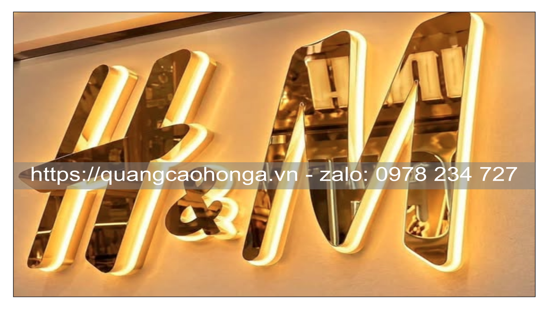 Logo inox nổi - Ảnh 1