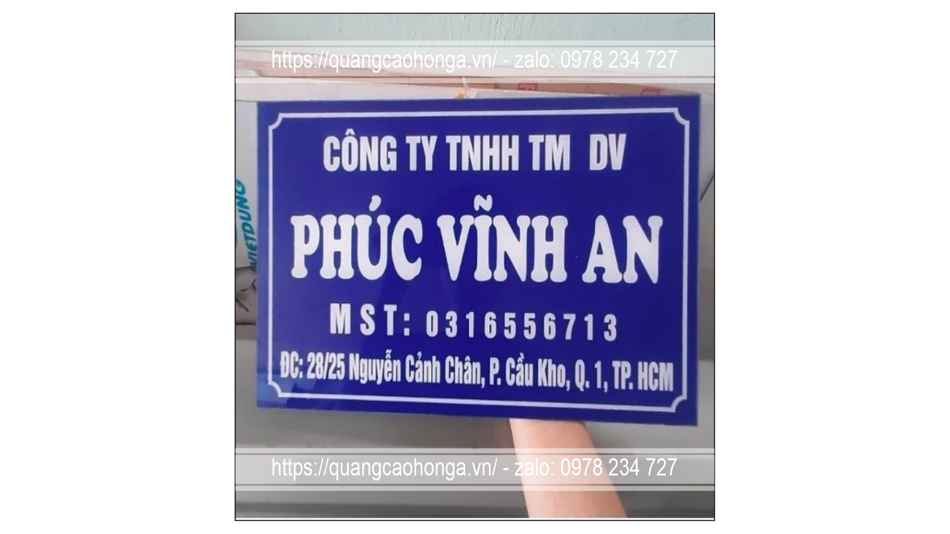 Biển công ty và chỉ dẫn - Ảnh 7