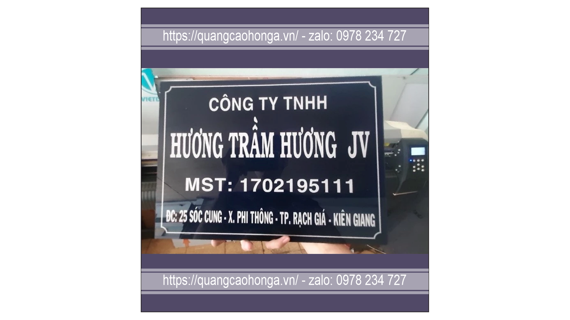 Biển công ty và chỉ dẫn - Ảnh 4