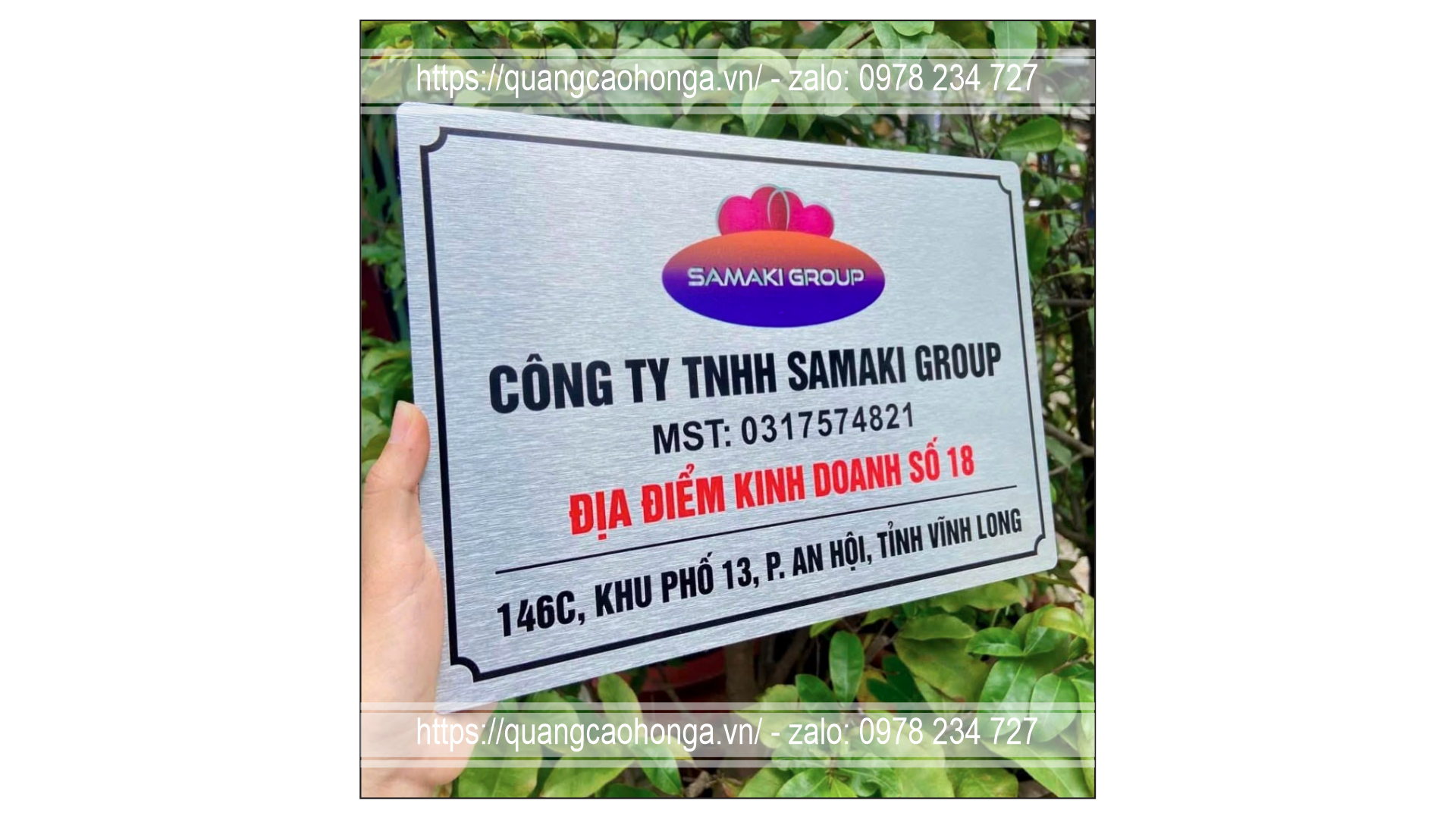 Biển công ty và chỉ dẫn - Ảnh 2