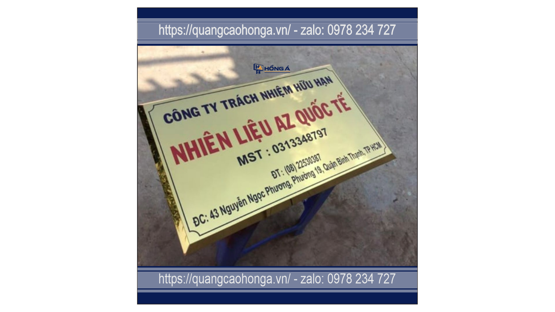 Biển công ty và chỉ dẫn - Ảnh 11