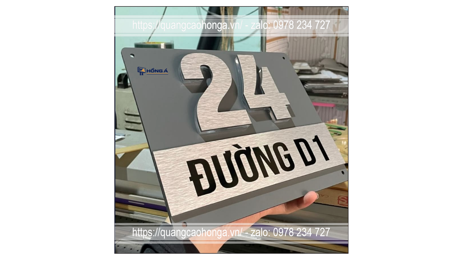 Biển công ty và chỉ dẫn - Ảnh 3