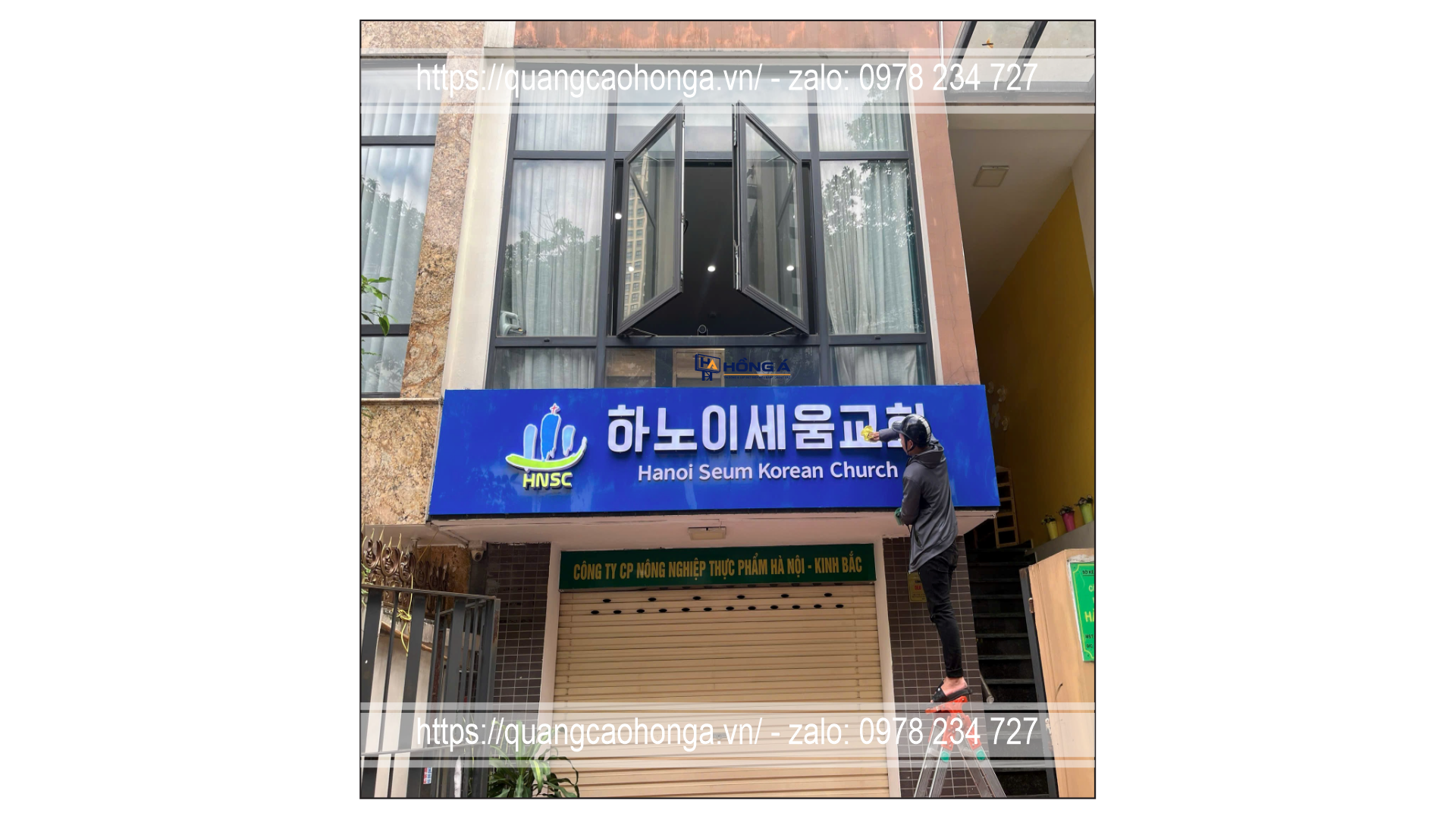 Biển quảng cáo cửa hàng - Ảnh 2