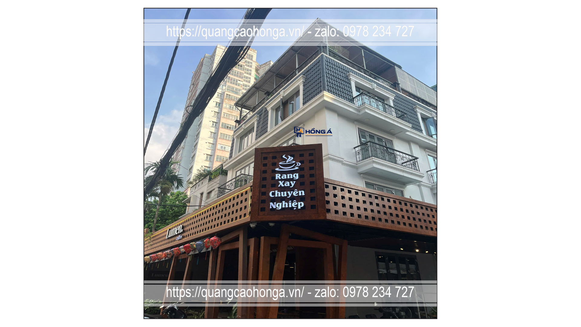 Biển quảng cáo cửa hàng - Ảnh 11