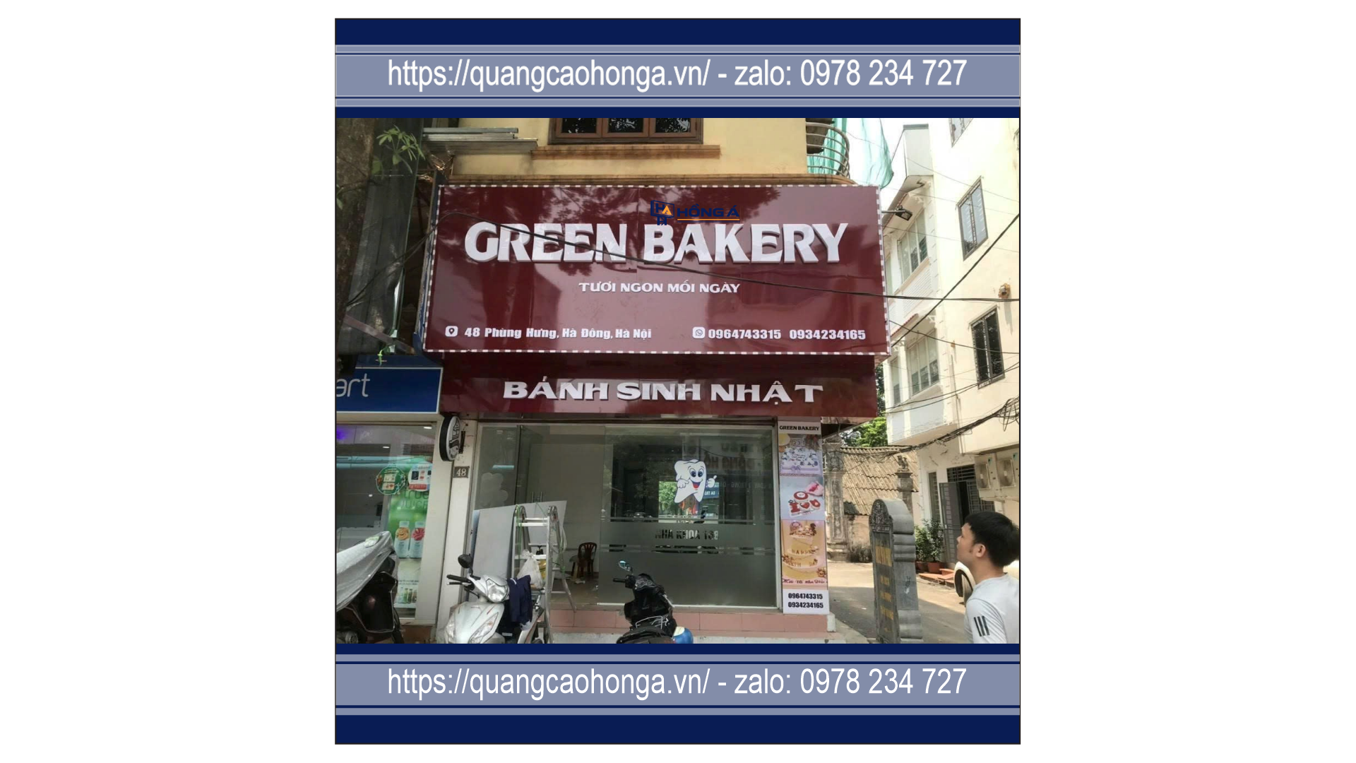 Biển quảng cáo cửa hàng - Ảnh 12
