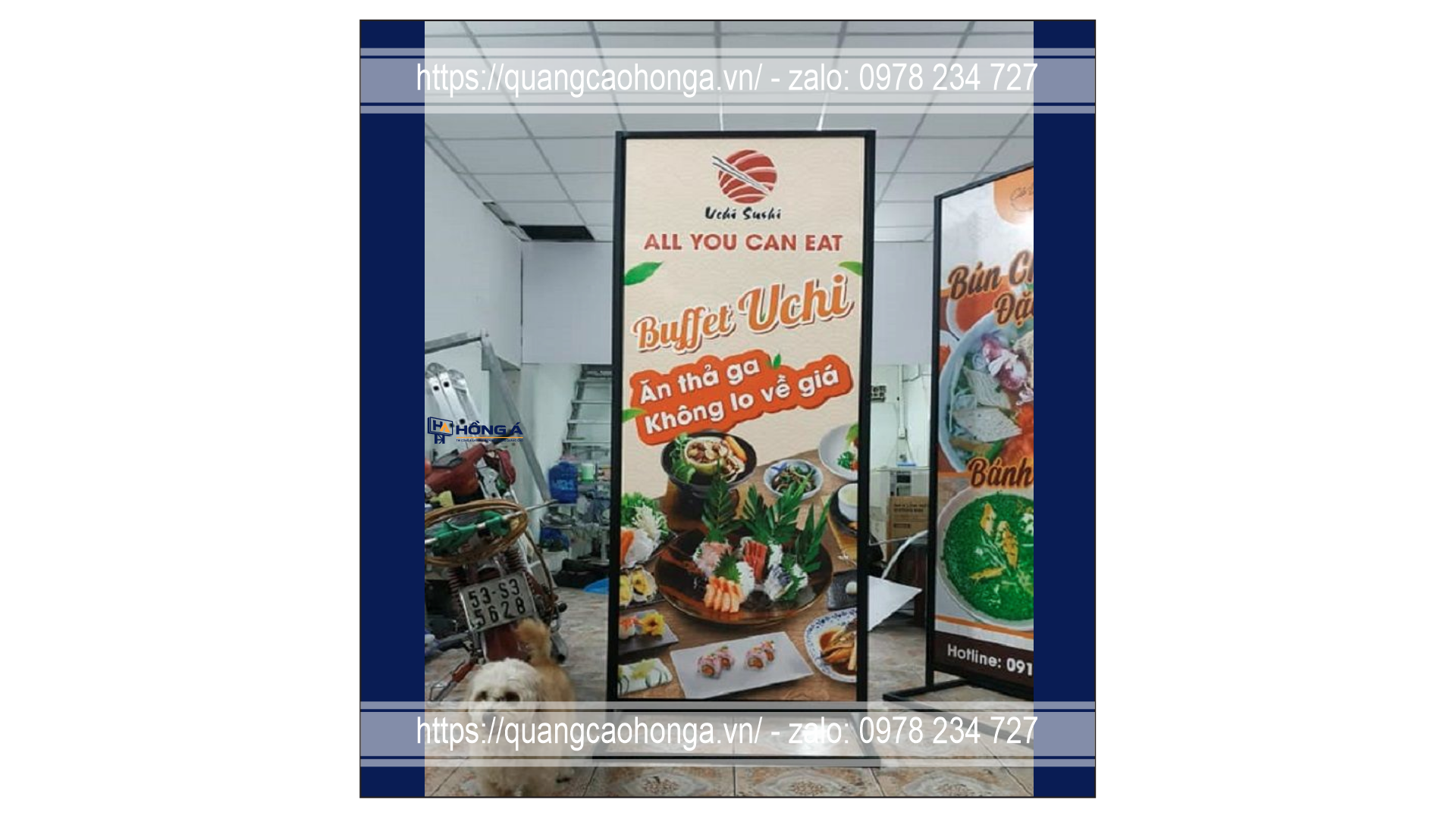 Standee chân sắt - Ảnh 3