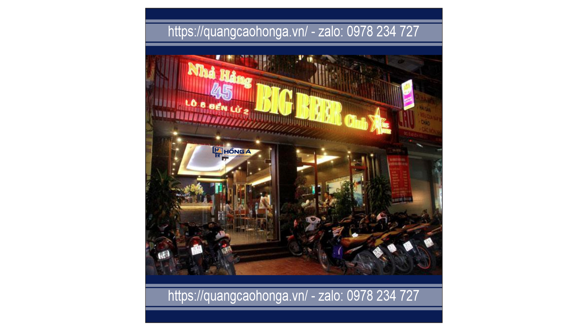 Biển quảng cáo quán bia - Ảnh 6