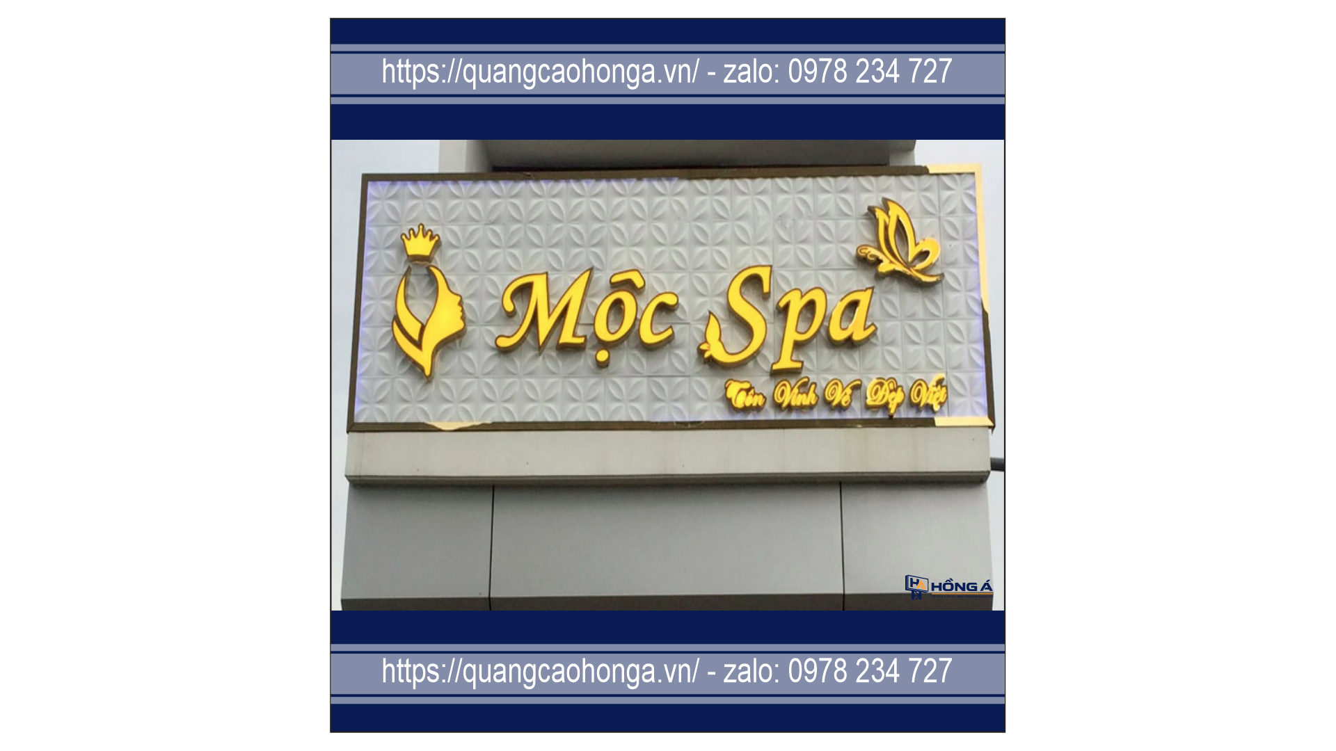 Biển quảng cáo spa và massage - Ảnh 4