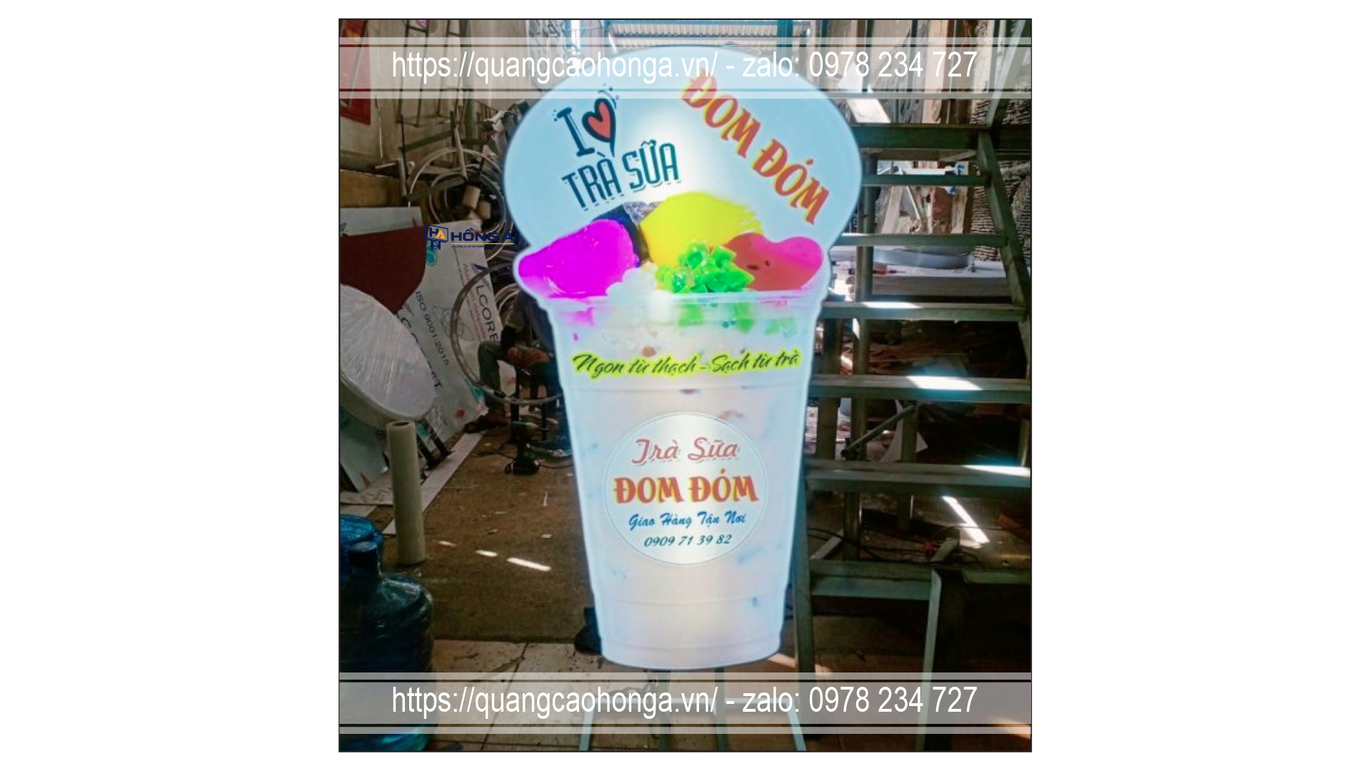 Hộp đèn tạo hình - Ảnh 5