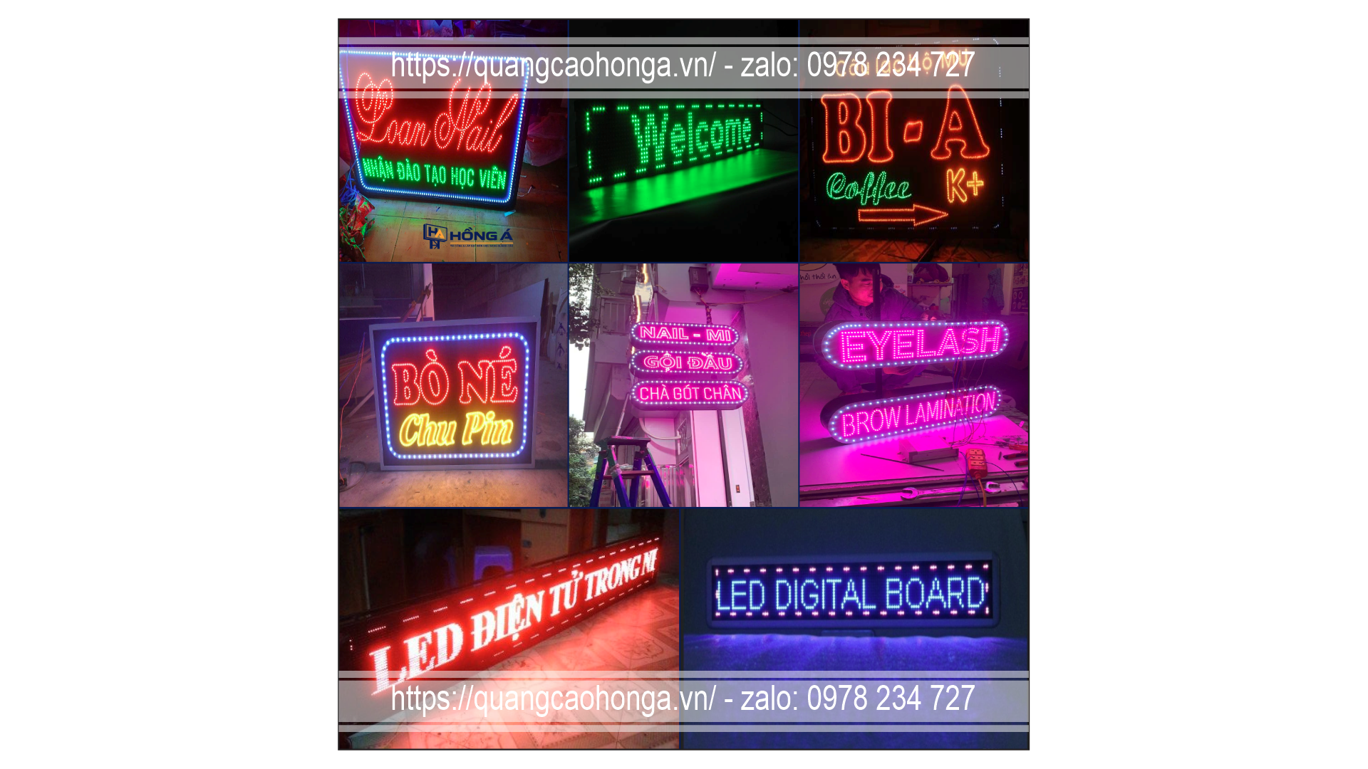 Biển LED và màn hình điện tử