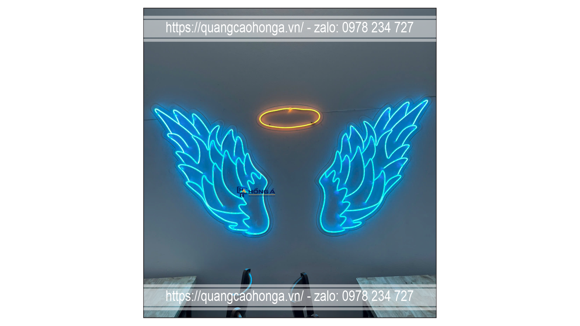 LED neon theo logo - Ảnh 4